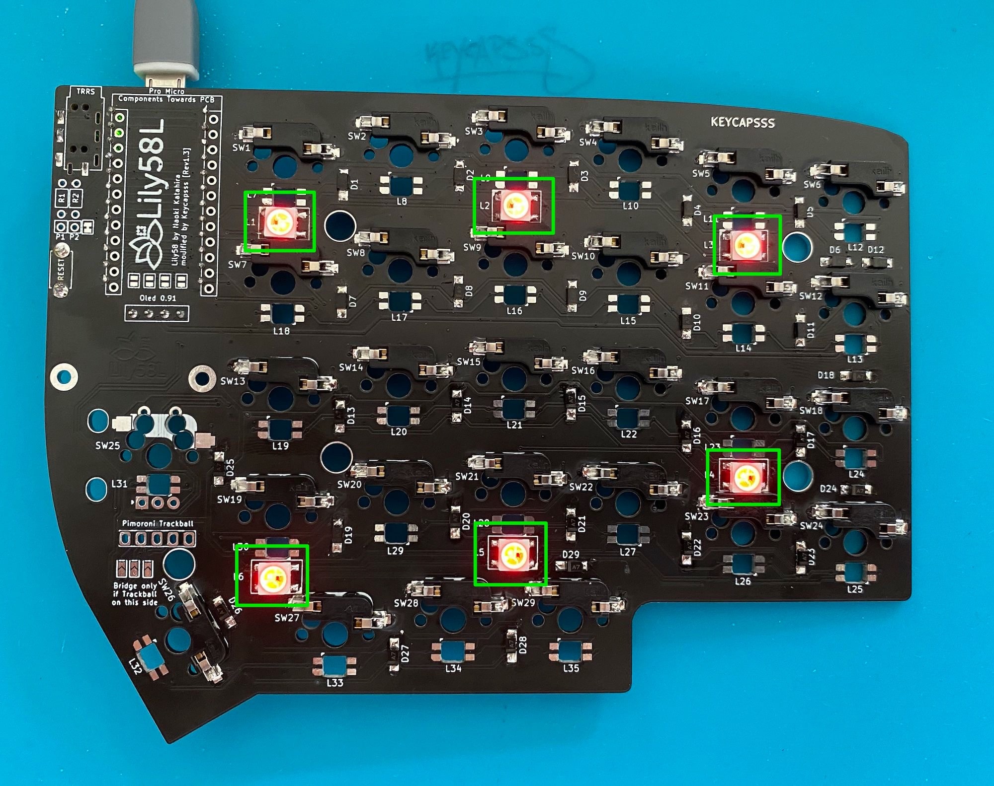 SK6812 Mini RGB LED's